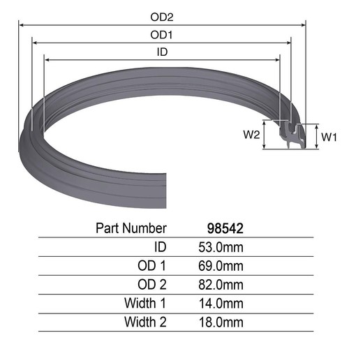 Kelpro Oil Seal - 98542 Auto Part