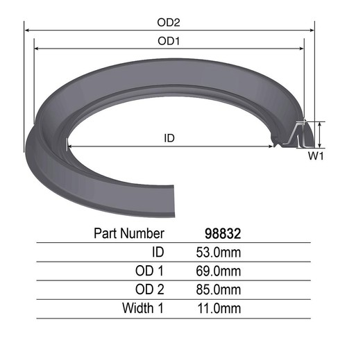 Kelpro Oil Seal - 98832 Auto Part