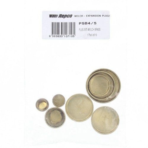 Kelpro Brass Welch Plug - PSB4/5 Auto Part