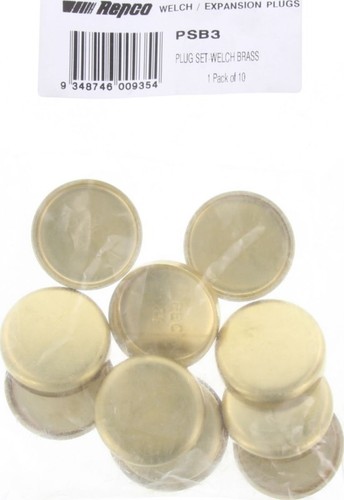 Kelpro Brass Welch Plug - PSB3 Auto Part