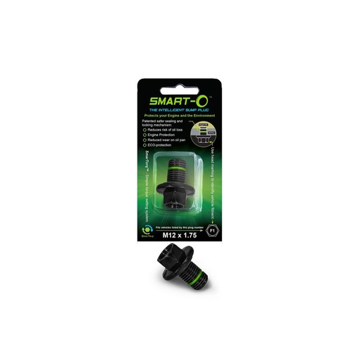 Smart-O Sump Plug M12 X 1.75 Blister Pack - F1BP1 Engine Part
