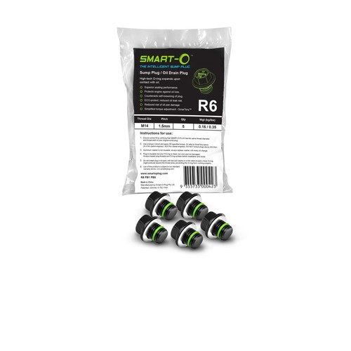 Smart-O Sump Plug M14 X 1.5 Poly Bag - R6PB1PB5 Engine Part