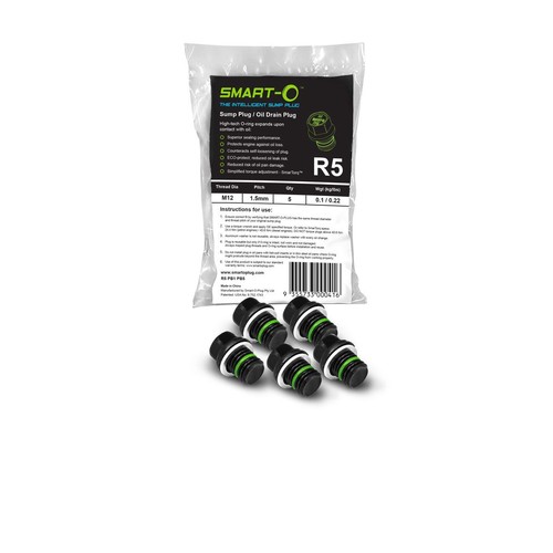 Smart-O Sump Plug M12 X 1.5 Poly Bag - R5PB1PB5 Engine Part
