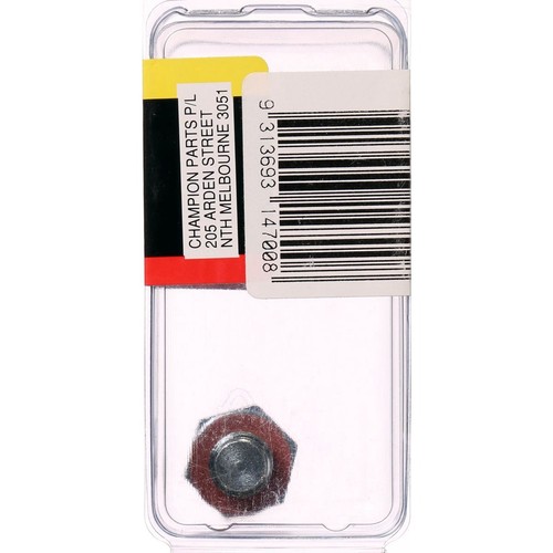Champion Drain Sump Plug No.12 M12 x 1.5mm - CDP06 Engine Part