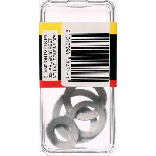 Champion Aluminium Washers to Suit Plugs - CDP12 Hardware