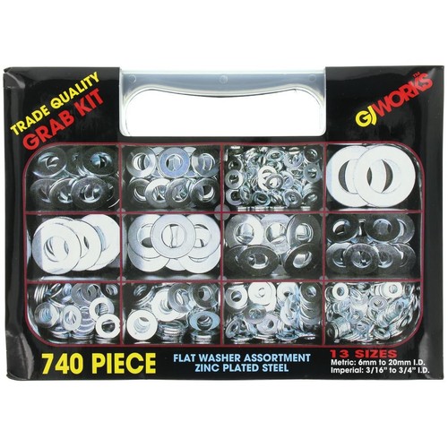 GJ Grab Kit – Flat Washers - GKA740 Hardware