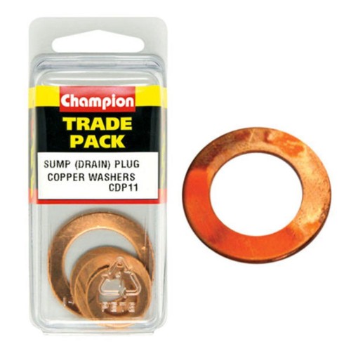 Champion Copper Washers to Suit Drain Plugs - CDP11 Engine Part