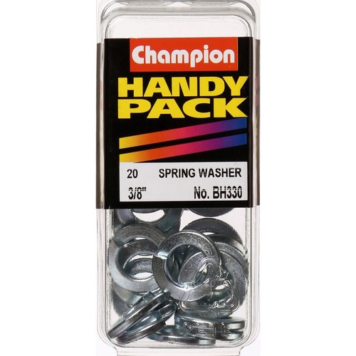 Champion Zinc Plated Flat Section Spring Washer – 3/8in - BH330 Hardware