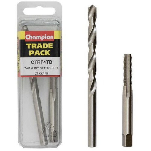 Champion Tap & Drill Bit Refills 1/4 UNF - CTRF4TB Plumbing