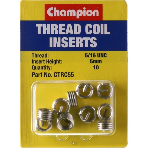 Champion Thread Insert Refills 5/16 UNC x 5mm - CTRC55 Auto