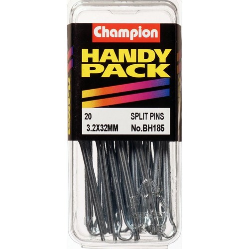 Champion Zinc Plated Split Pin – 3.2mm x 32mm - BH185 Auto
