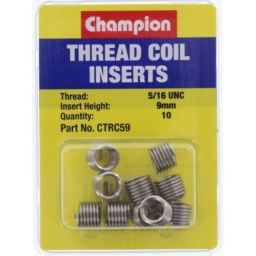 Champion Thread Insert Refills 5/16 UNC x 9mm - CTRC59 Auto