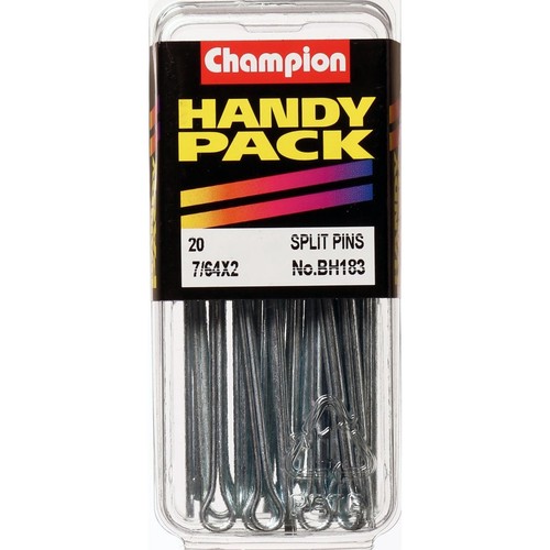Champion Zinc Plated Split Pin – 7/64in x 2in - BH183 Auto