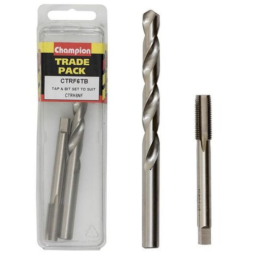 Champion Tap & Drill Bit Refills 3/8 UNF - CTRF6TB Plumbing