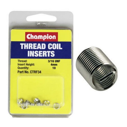 Champion Thread Insert Refills 3/16 UNF x 4mm - CTRF34 Auto