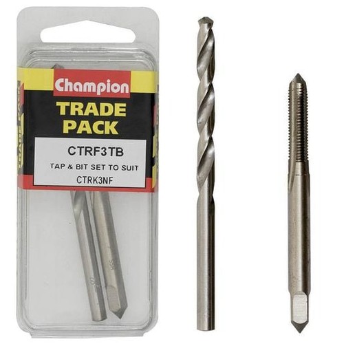 Champion Tap & Drill Bit Refills 3/16 UNF - CTRF3TB Plumbing