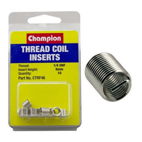Champion Thread Insert Refills 1/4 UNF x 6mm - CTRF46 Auto