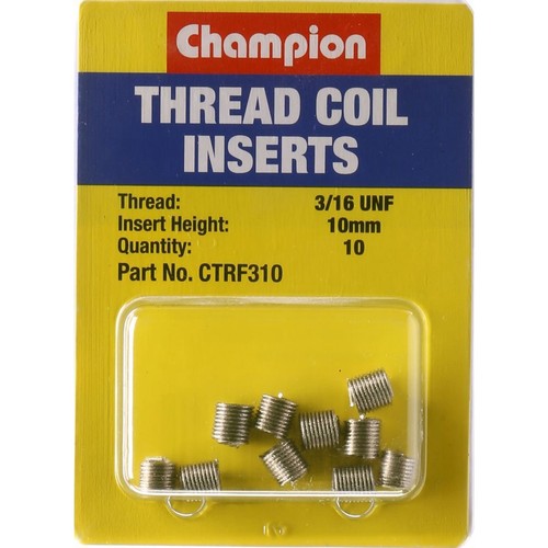 Champion Thread Insert Refills 3/16 UNF x 10mm - CTRF310 Auto