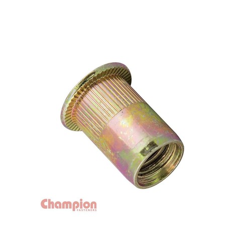 Champion Steel Rivet Nut Inserts – M6 x 1.00mm - C505-3 Hardware