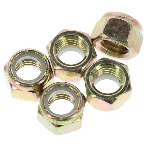Champion Hex Nut Self Locking Nylon Insert 7/16in UNC - SLC80 Door Hardware