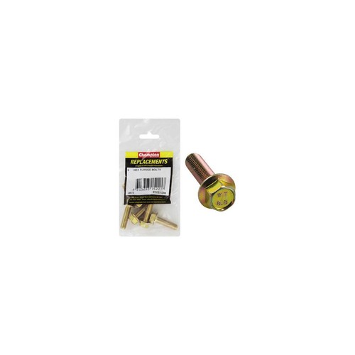 Champion High Tensile Flanged Hex Set Screws – M10 x 35 x 1.25mm (14AF) Grade 8.