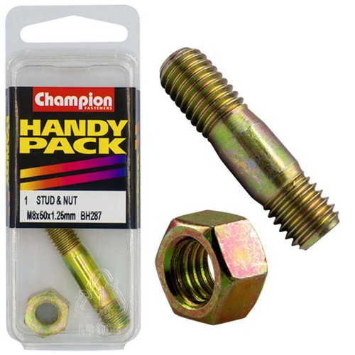 Champion Manifold Stud – M8 x 50 x 1.25mm Auto