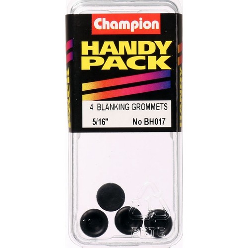 Champion Nitrile Rubber Blanking Grommet – 8mm - BH017
