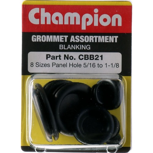 Champion Blister Pack Blanking Grommet Assortment - CBB21