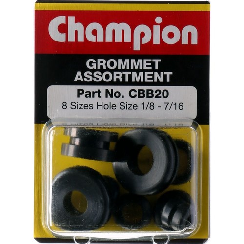 Champion Blister Pack Wiring Grommet Assortment - CBB20 Car Wiring Adapter