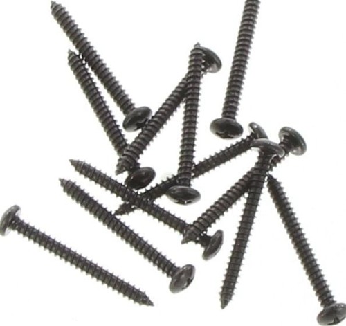 Champion Black Pan Head Phillips Self-Tapping Screws – 4.2 x 38mm - BH738