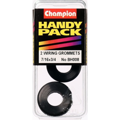 Champion Nitrile Rubber Wiring Grommet – M11 x 19mm x 25mm - BH008 Car Wiring