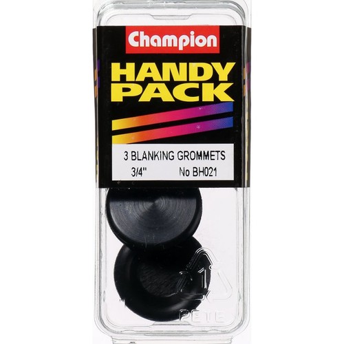 Champion Nitrile Rubber Blanking Grommet – 19mm - BH021 Engine Part