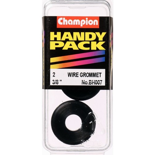 Champion Nitrile Rubber Wiring Grommet – M10 x 19mm x 25mm - BH007 Car Wiring