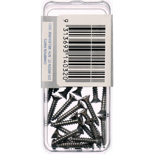 Champion Countersunk Head Phillips Self Tapping Screw – 3.5mm x 19mm - CSP03 DIY
