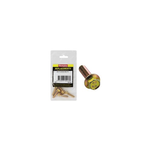 Champion High Tensile Flanged Hex Set Screws – M8 x 30mm (12AF) Grade 8.8 - C495
