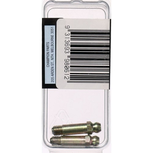 Champion Grease Nipple 1/4in x 1 1/4in UNF Straight - BH061 Car Service