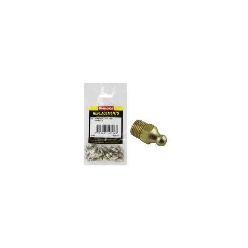Champion 1/8in BSP Straight Grease Nipple - C108-8 Car Service