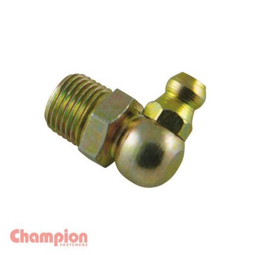 Champion 1/8in NPT 90° Grease Nipple - CN43 Car Service