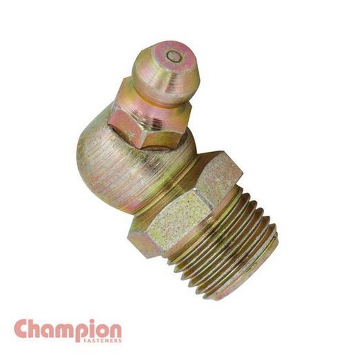 Champion 1/8in NPT 67.5° Grease Nipple - CN37 Car Service