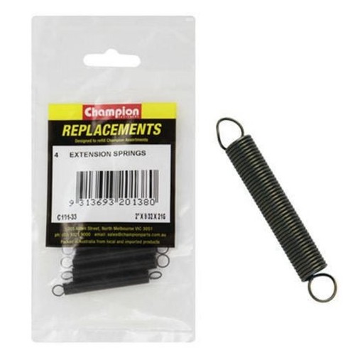 Champion Spring Extension 50 x 7 x 0.8mm Refill Pack - C101-33
