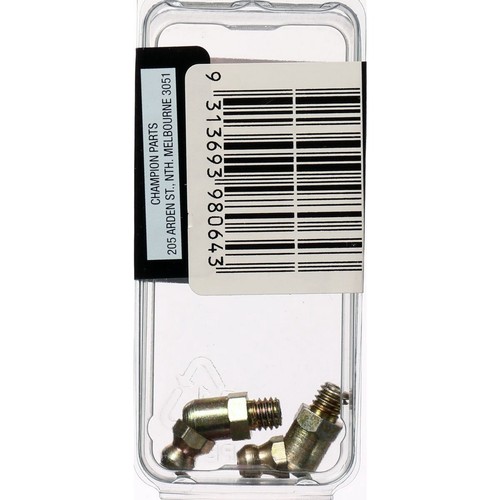 Champion Grease Nipple – M6 x 1.00mm – 45 Degree - BH064 Car Service