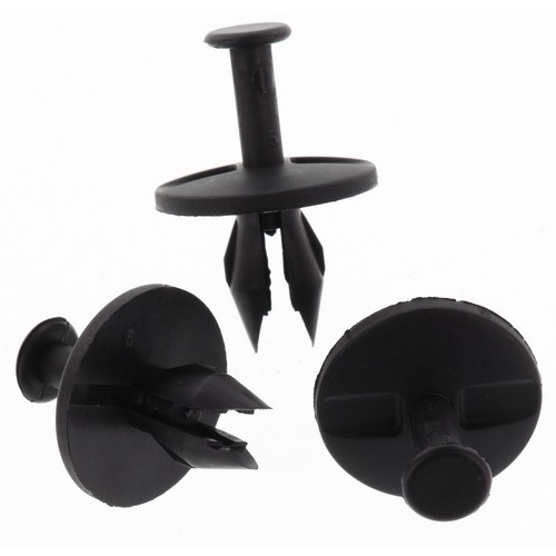 Champion Black Push Rivet – 18mm Length – 10mm Hole – 25mm Head - TF64