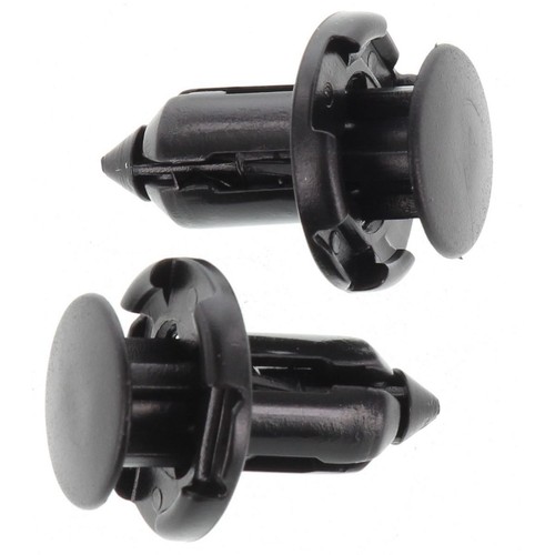 Champion Black Push Rivet – 12mm Length, 9mm Hole, 18mm Head - TF68