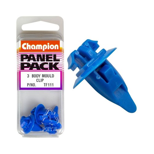Champion Blue Body Mould Clip – 17mm Length, 17mm Head - TF111