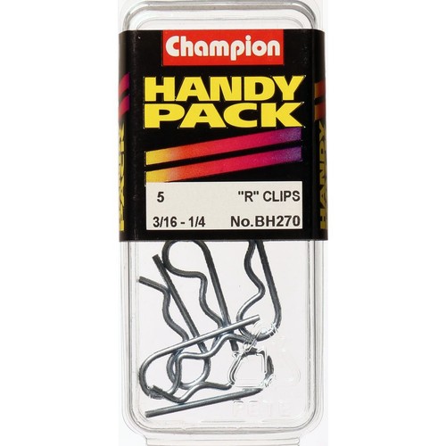 Champion R-Clip – Suit 3/16in to 1/4in Shaft - BH270