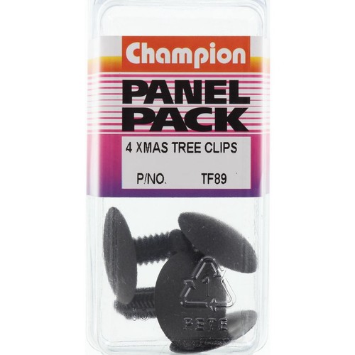 Champion Clear Christmas Tree Trim Clip – 32mm Length – 8mm Hole – 25mm Head - T