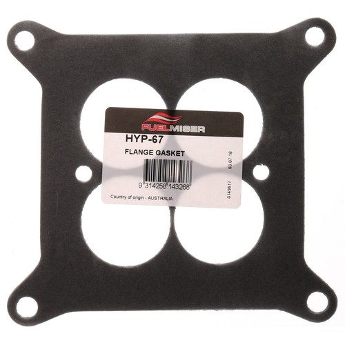 Fuelmiser Carburettor Flange Gasket - HYP-67 Engine Part