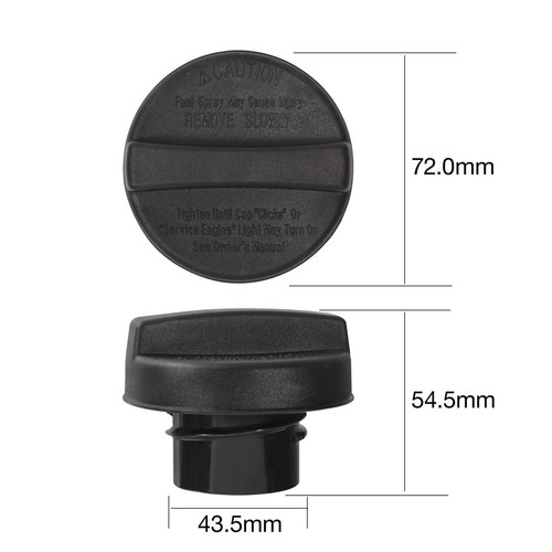 Tridon Non Locking Fuel Cap - TFNL228 Auto Part