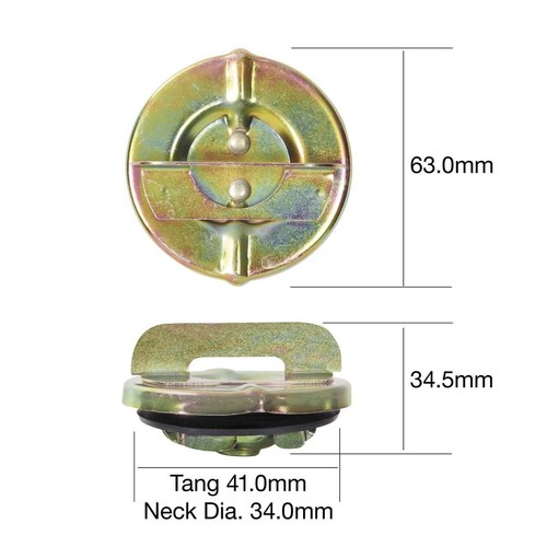 Tridon Non Locking Fuel Cap - TFNL207 Auto Part