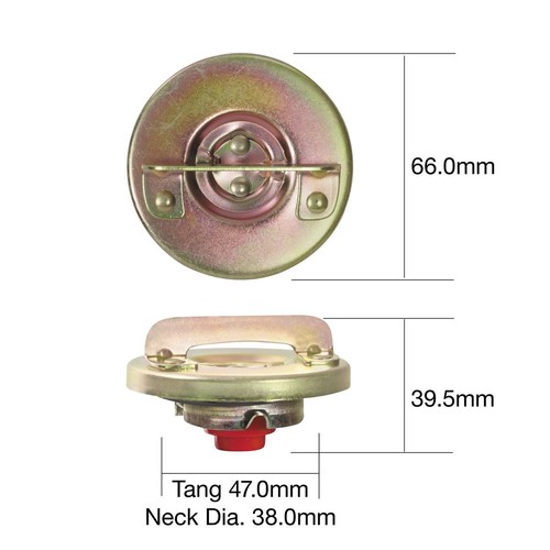 Tridon Non Locking Fuel Cap - TFNL219 Auto Part